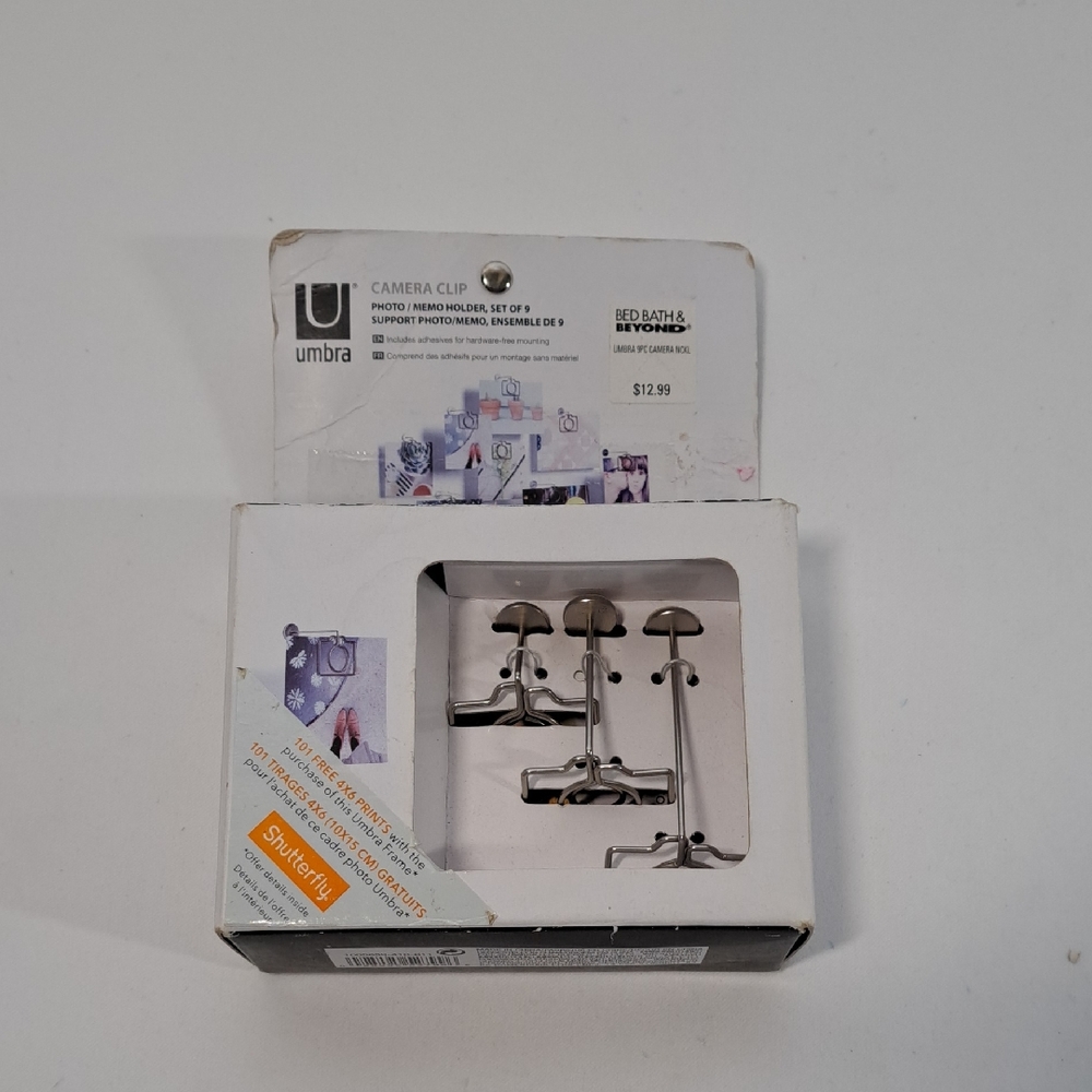 Umbra Silver Wall Decor Hooks